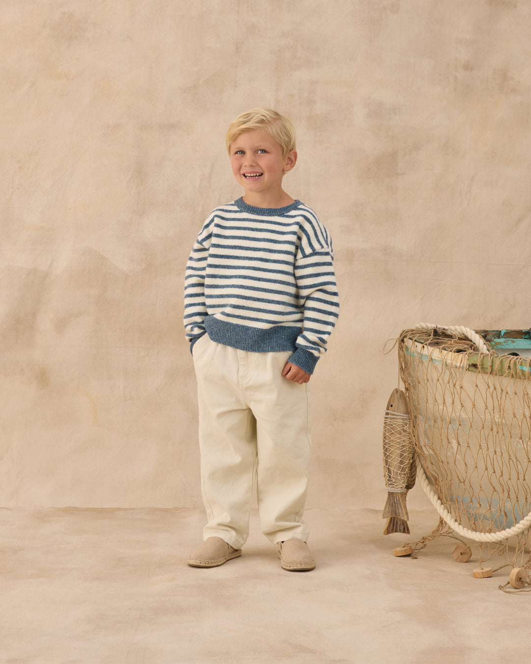 Aspen Sweater, Maritime Stripe