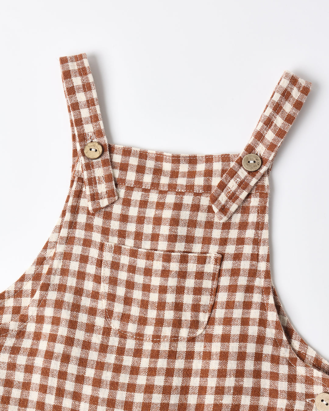 Baby Overalls, Brick Check