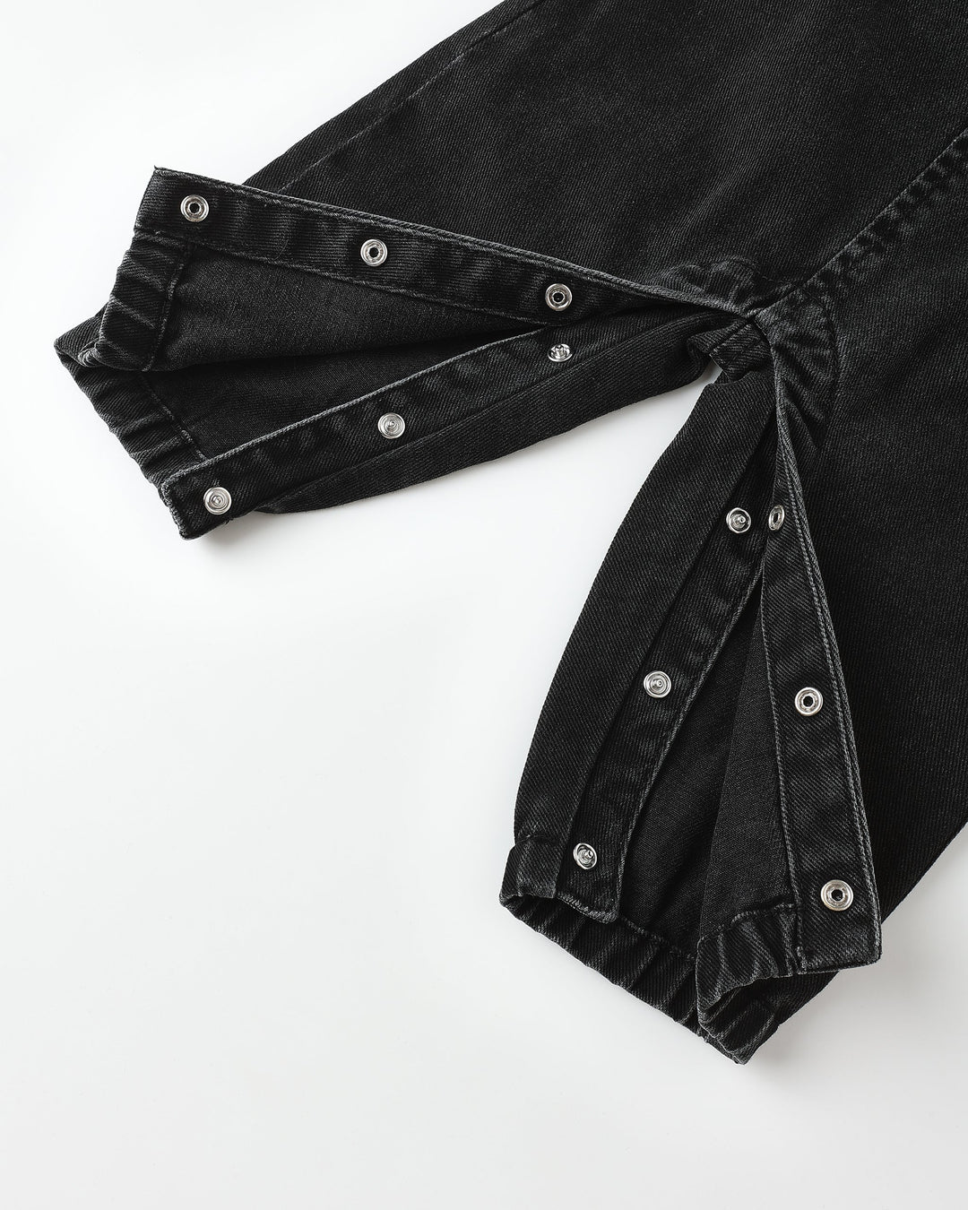 Baby Overalls, Washed Black