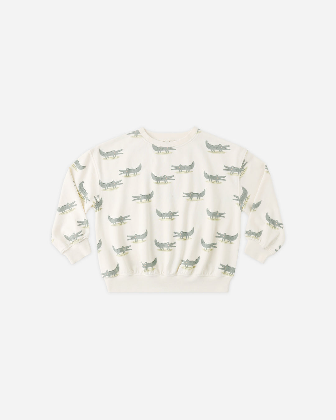 Relaxed Sweatshirt, Alligators