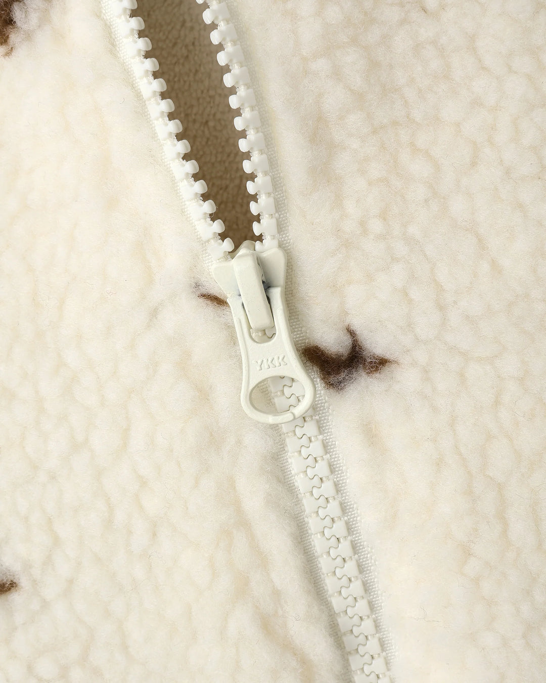 Shearling Baby Jumpsuit, Stars