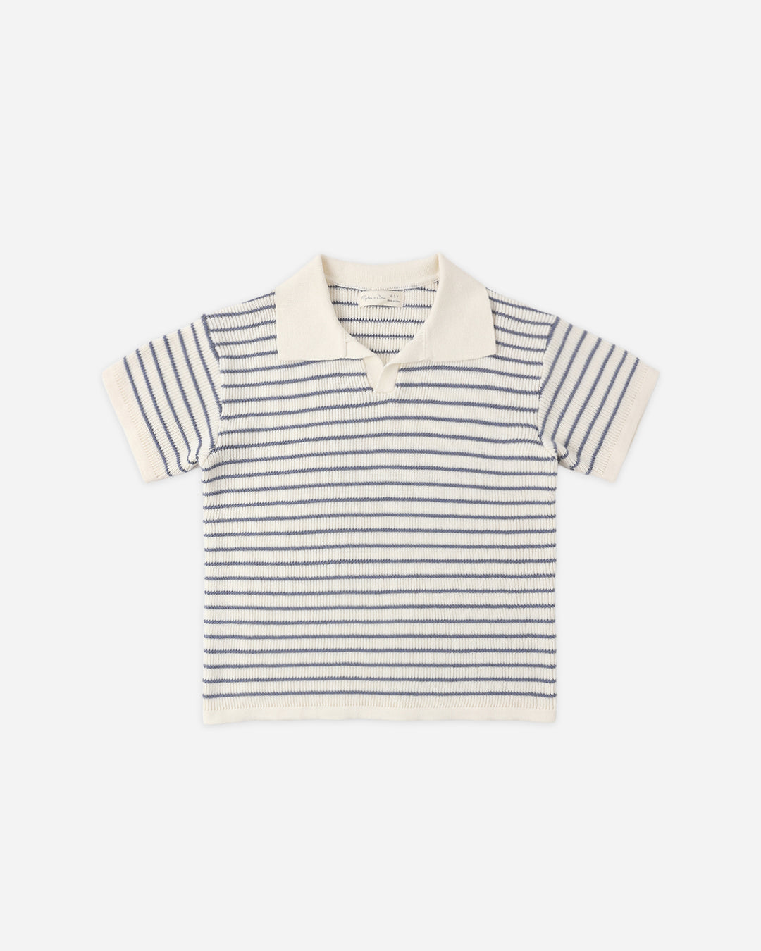 Chandler Knit Polo, Marine Stripe