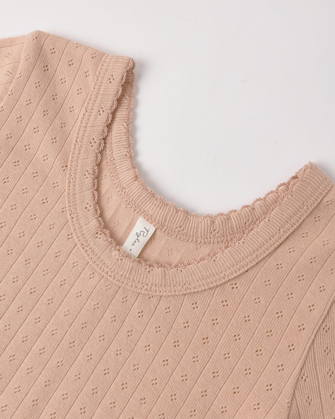 Pointelle Tee, Melon