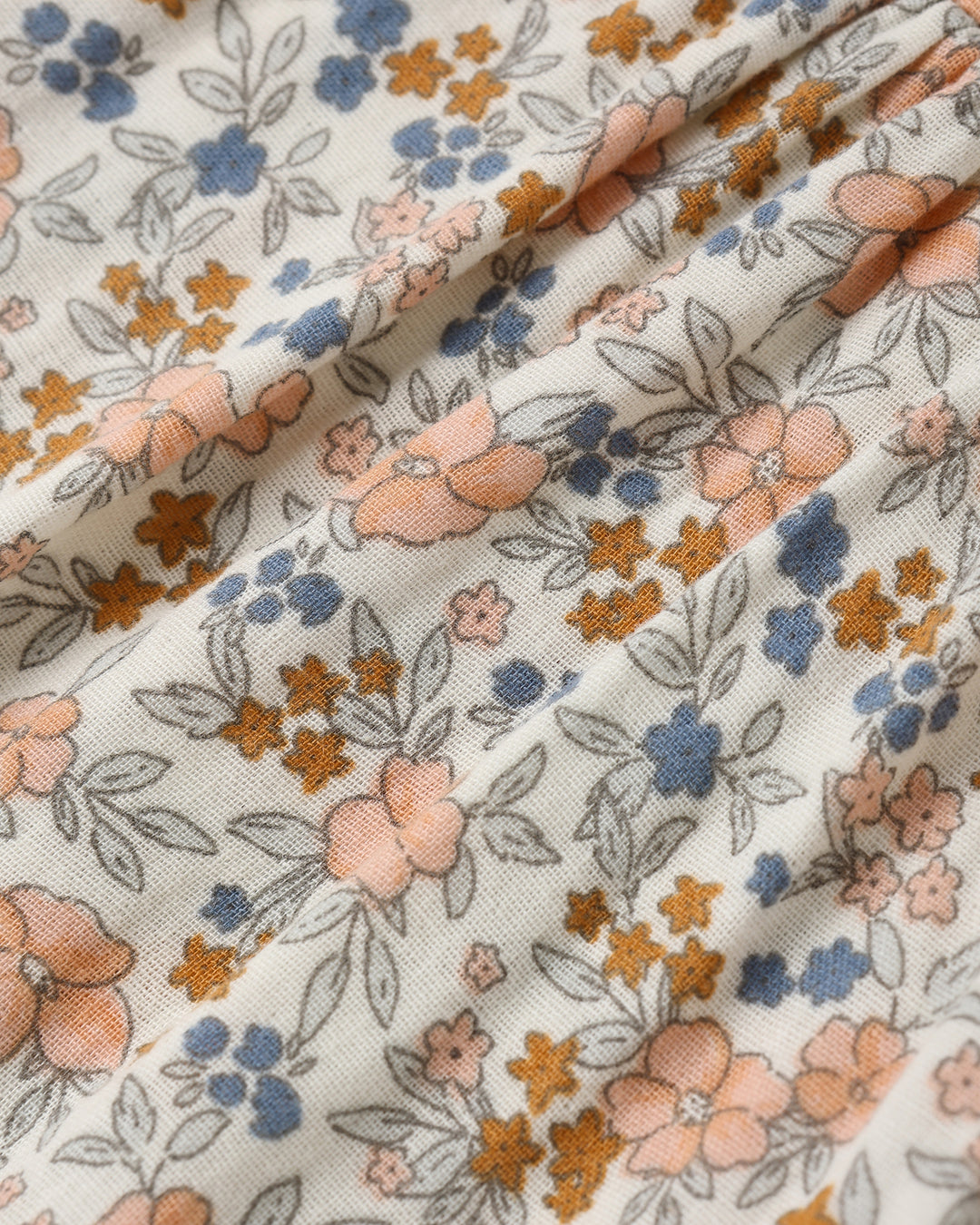 Lila Romper, Flower Field