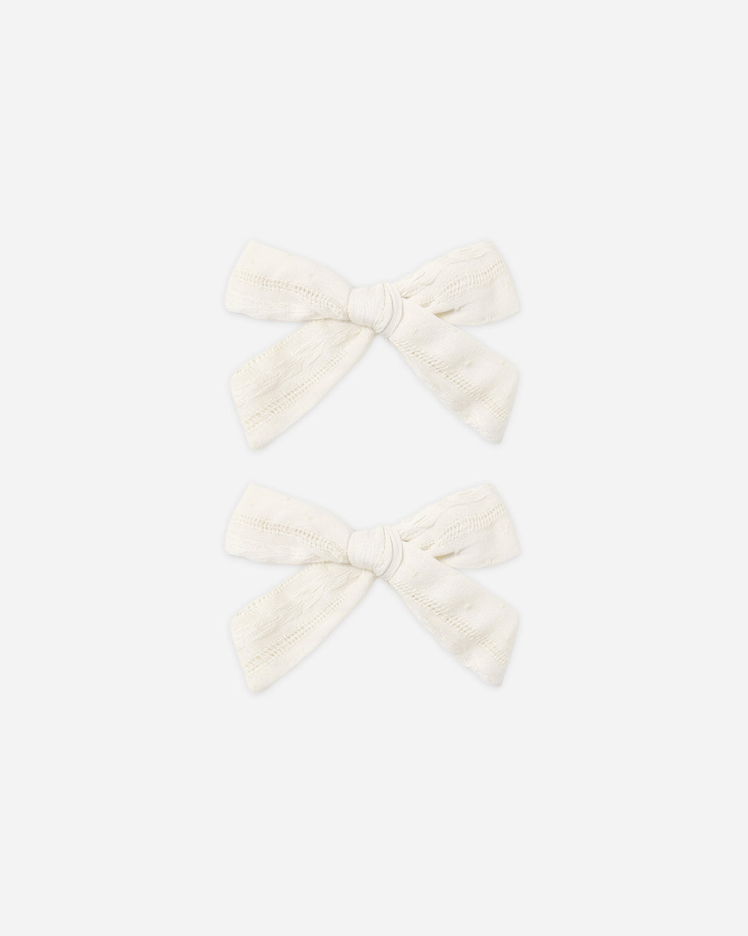Bows, Set of 2 Ivory