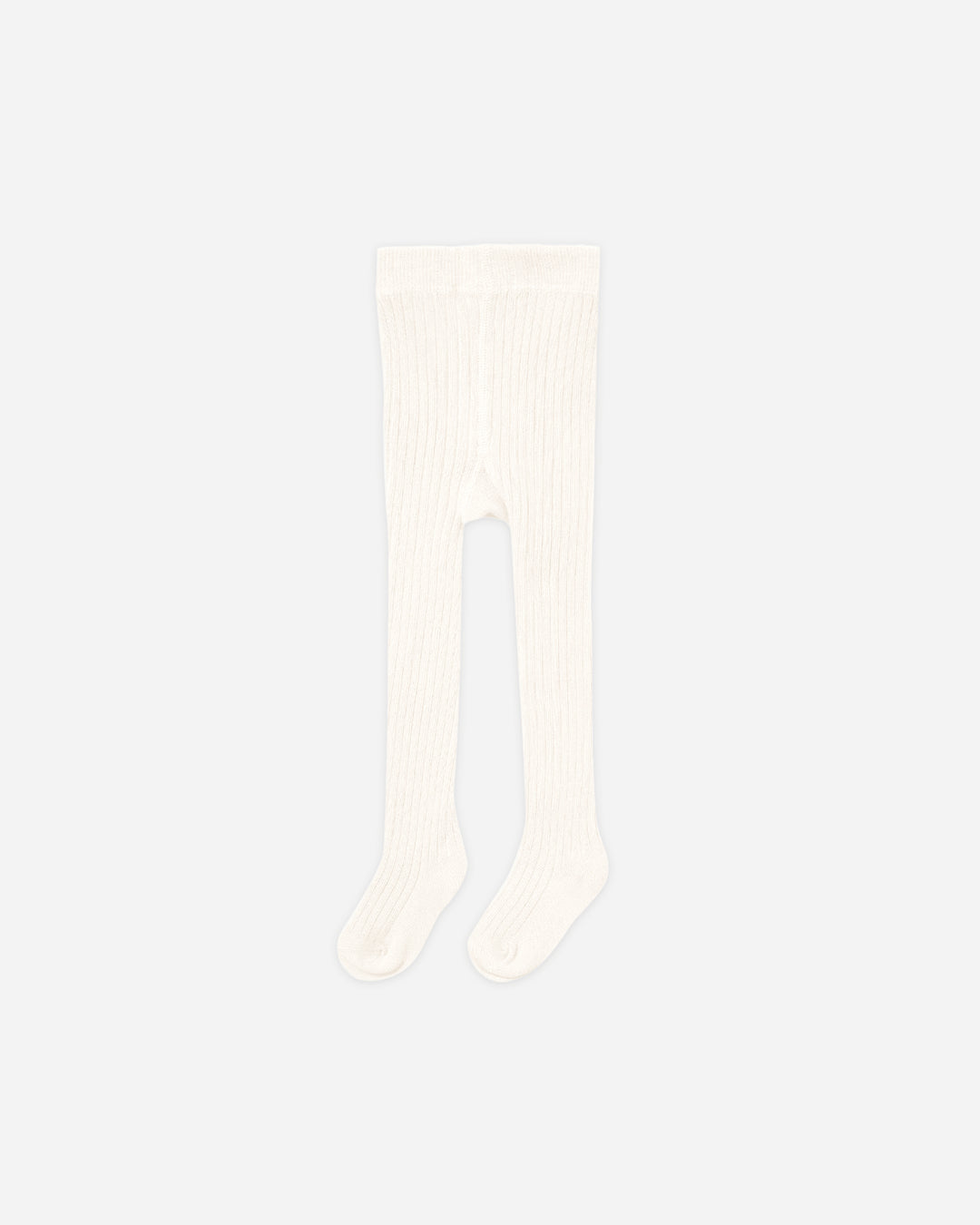 Ribbed Tights, Natural