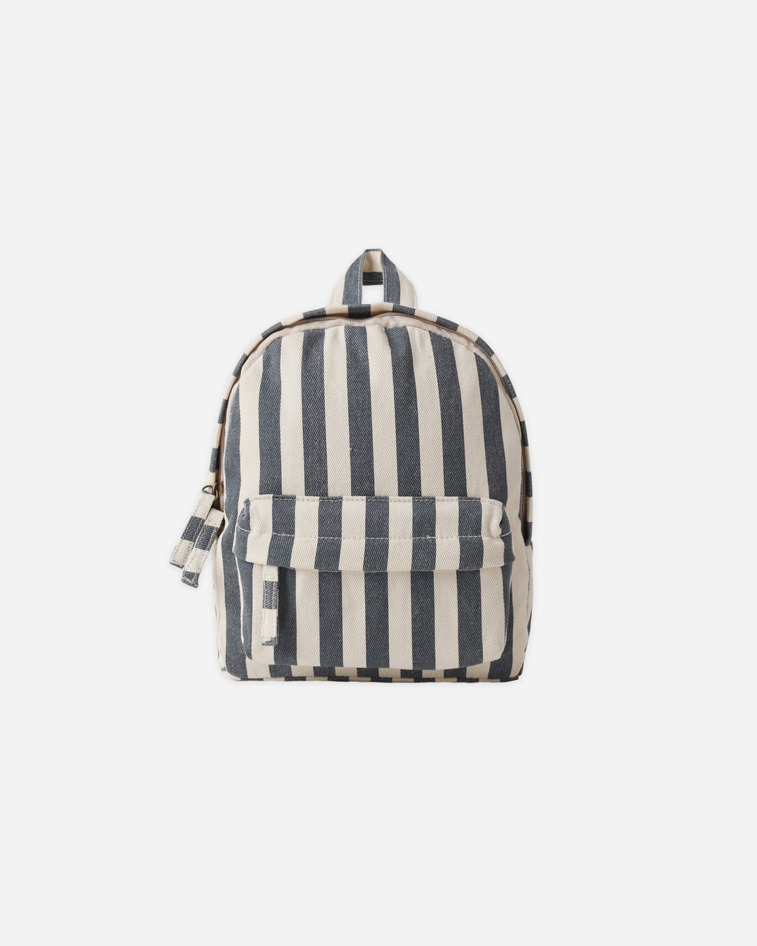 Mini Backpack, Navy Stripe