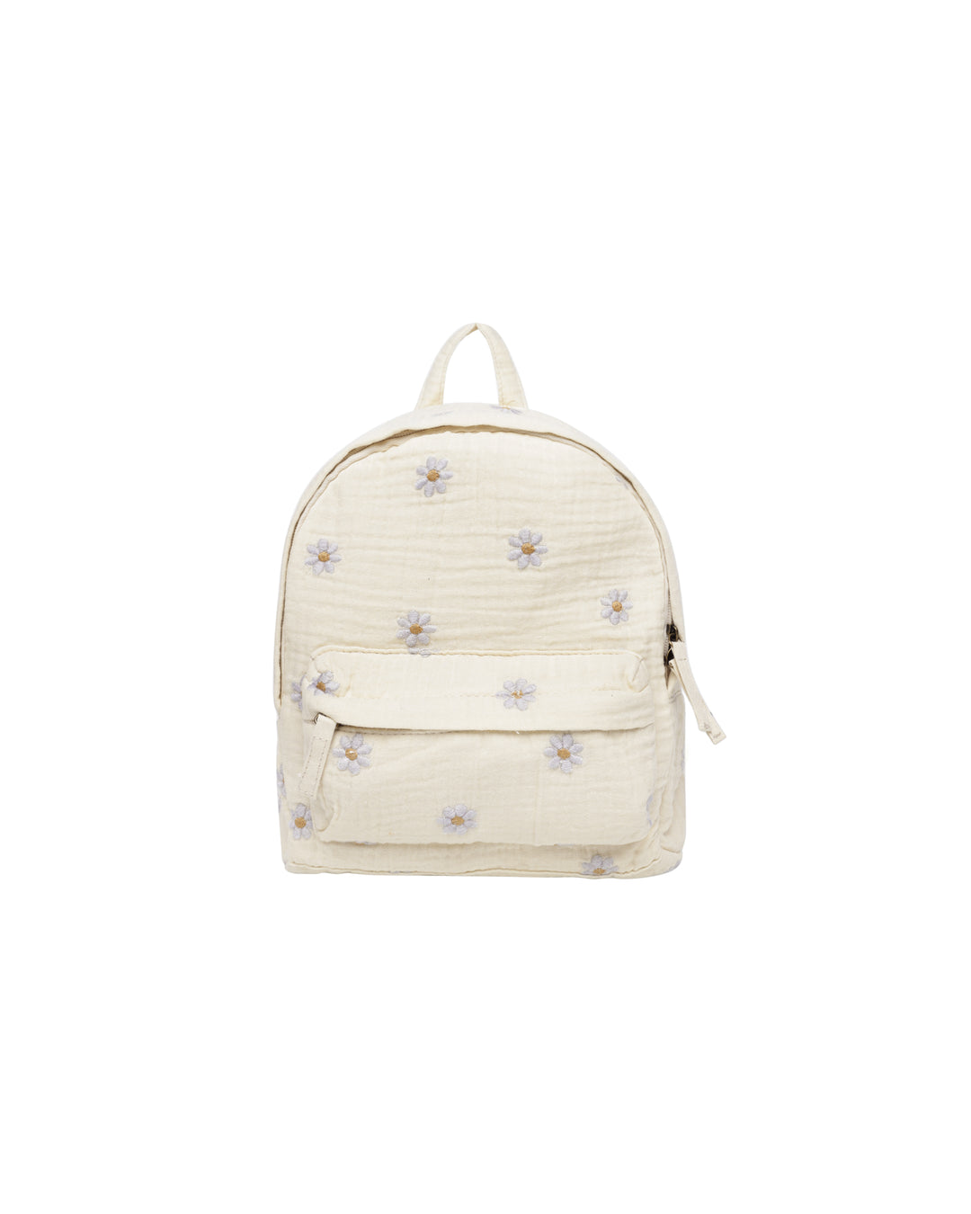 Mini Backpack, Blue Daisies