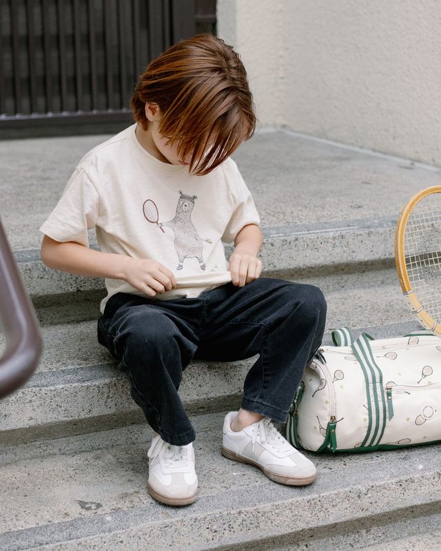 Baggy Pant, Washed Black