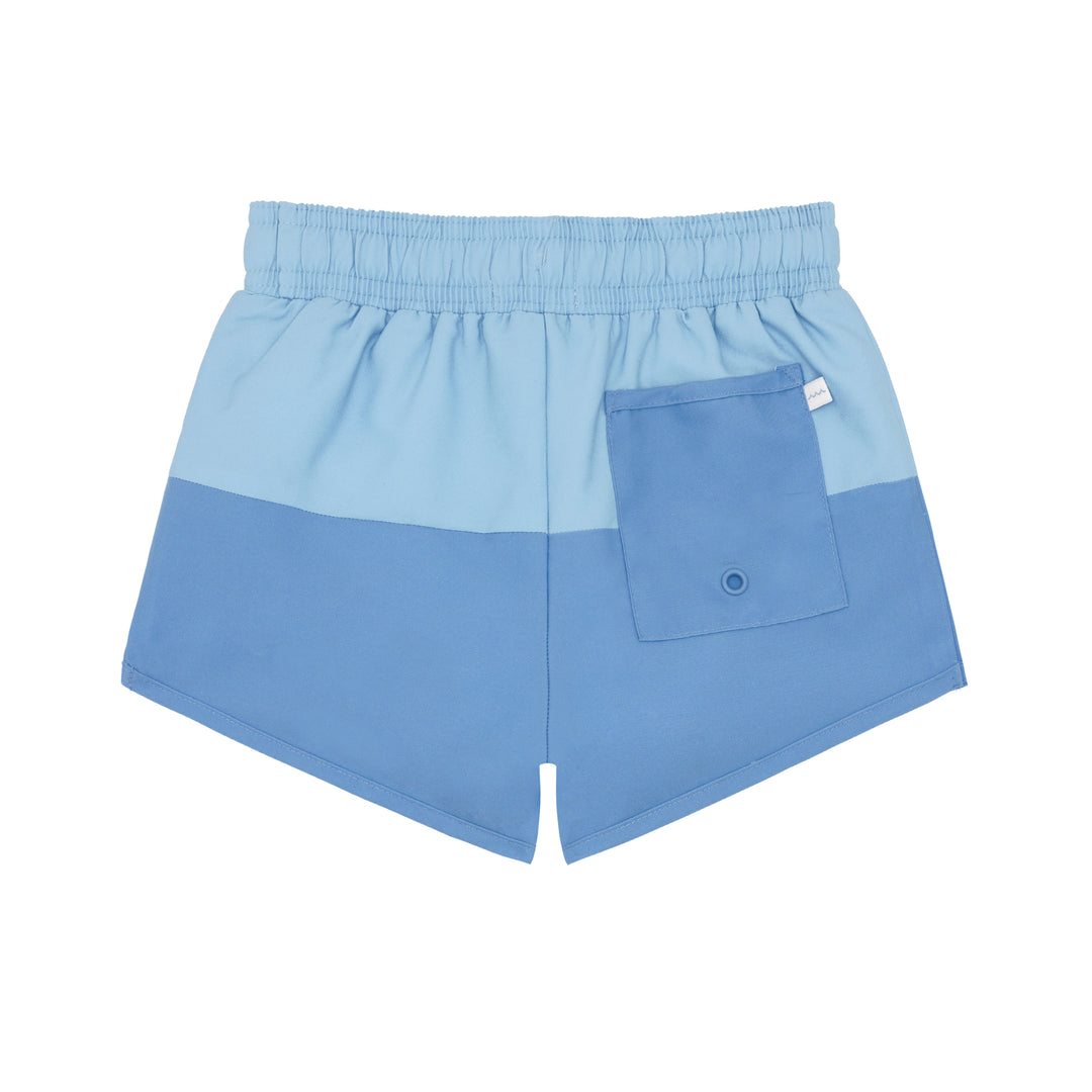 Boardie, Bermuda Blue Colorblock