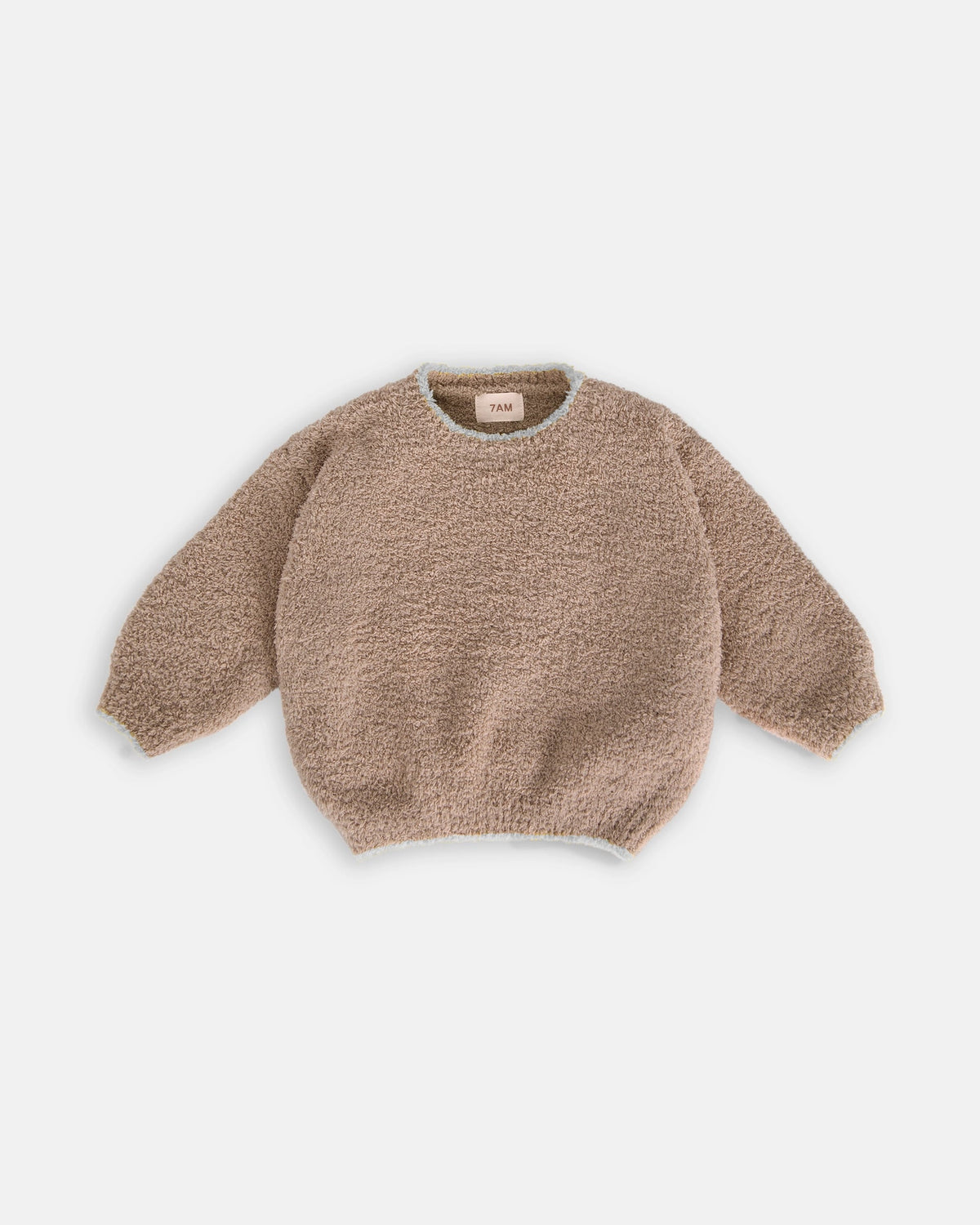 Boxy Sweater - Fuzzy, Taupe