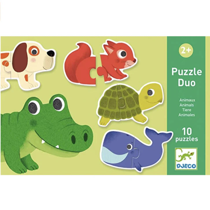 Puzzle, Duo Animals