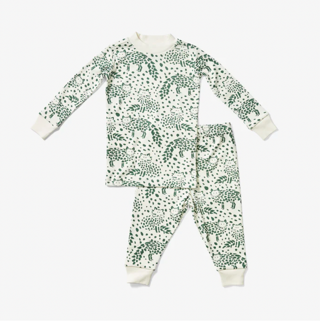 Pajama Set Arctic Fox, Pine