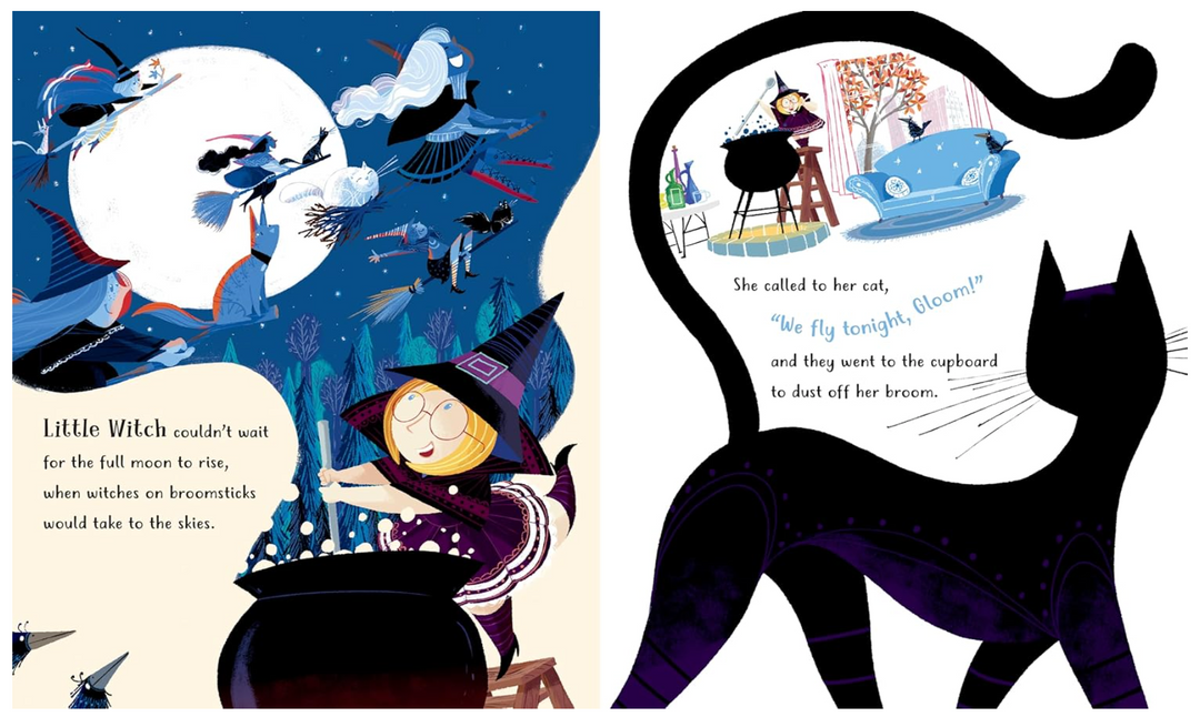 The Little Witch Who Lost Her Broom!