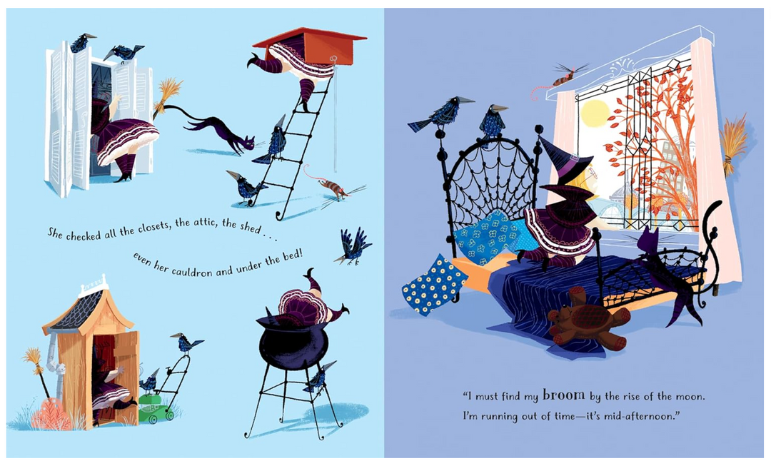 The Little Witch Who Lost Her Broom!