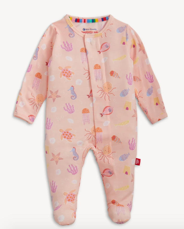Magnetic Footie, Deep Chic Pink