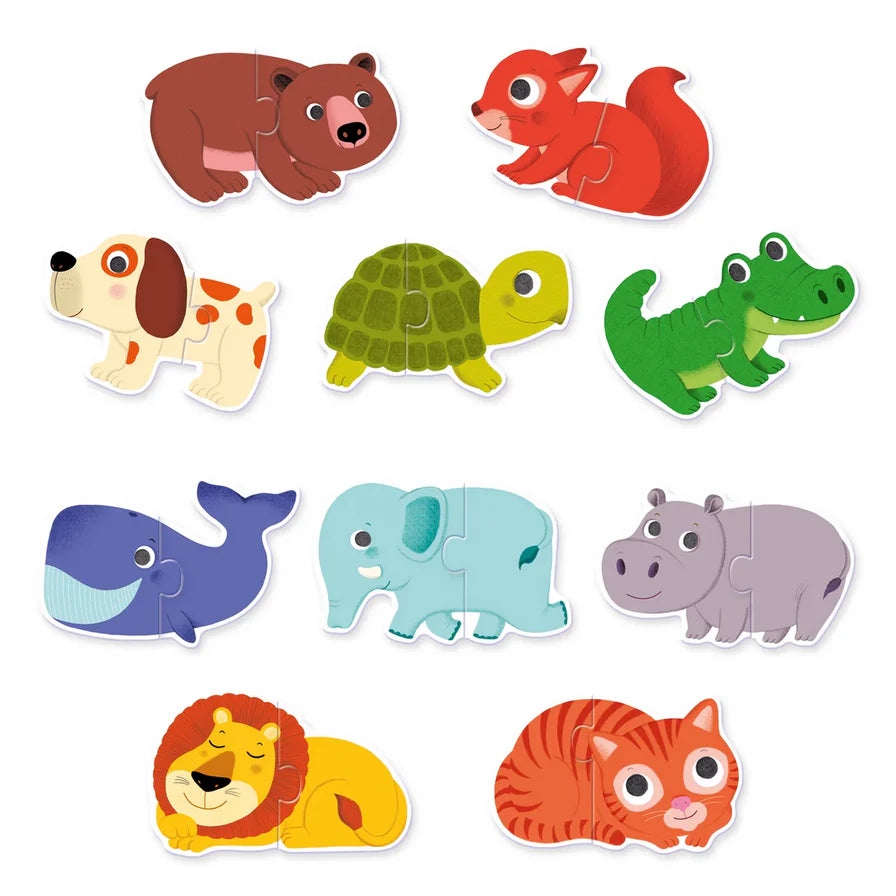 Puzzle, Duo Animals