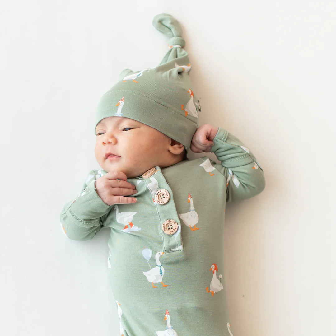 Knotted Gown Set, Silly Goose