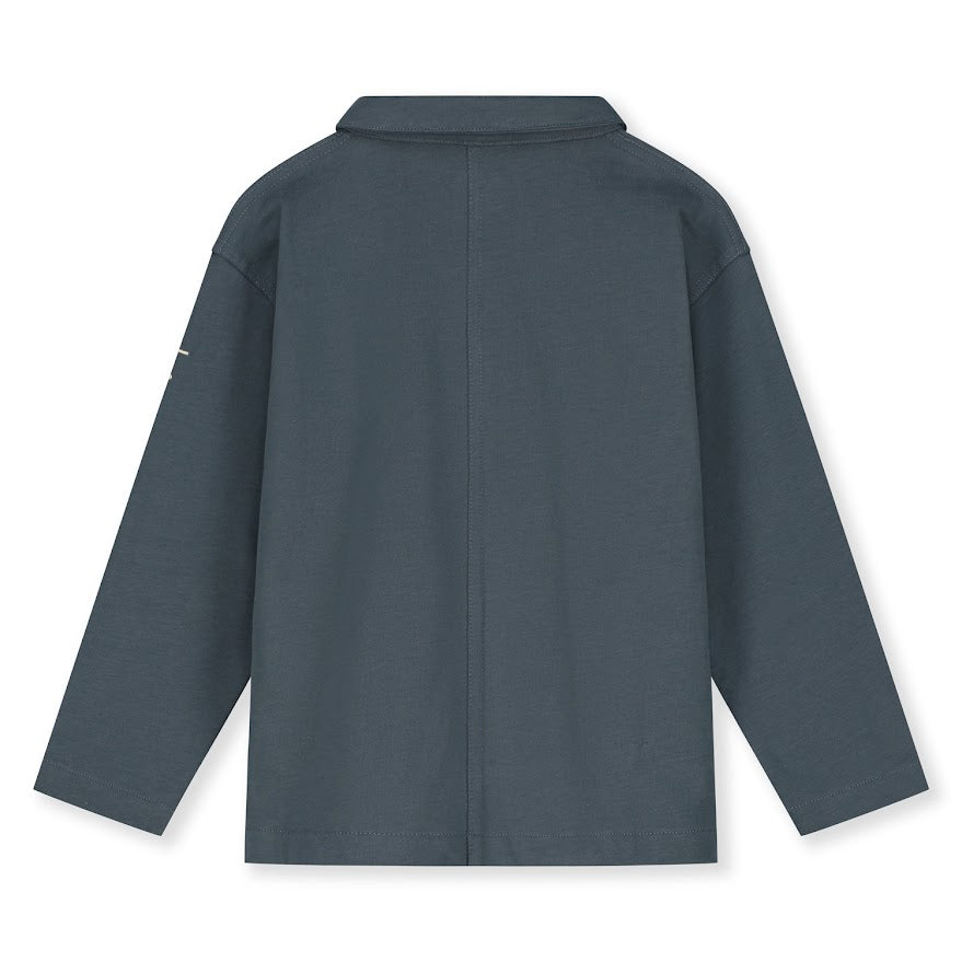 Overshirt, Blue Grey