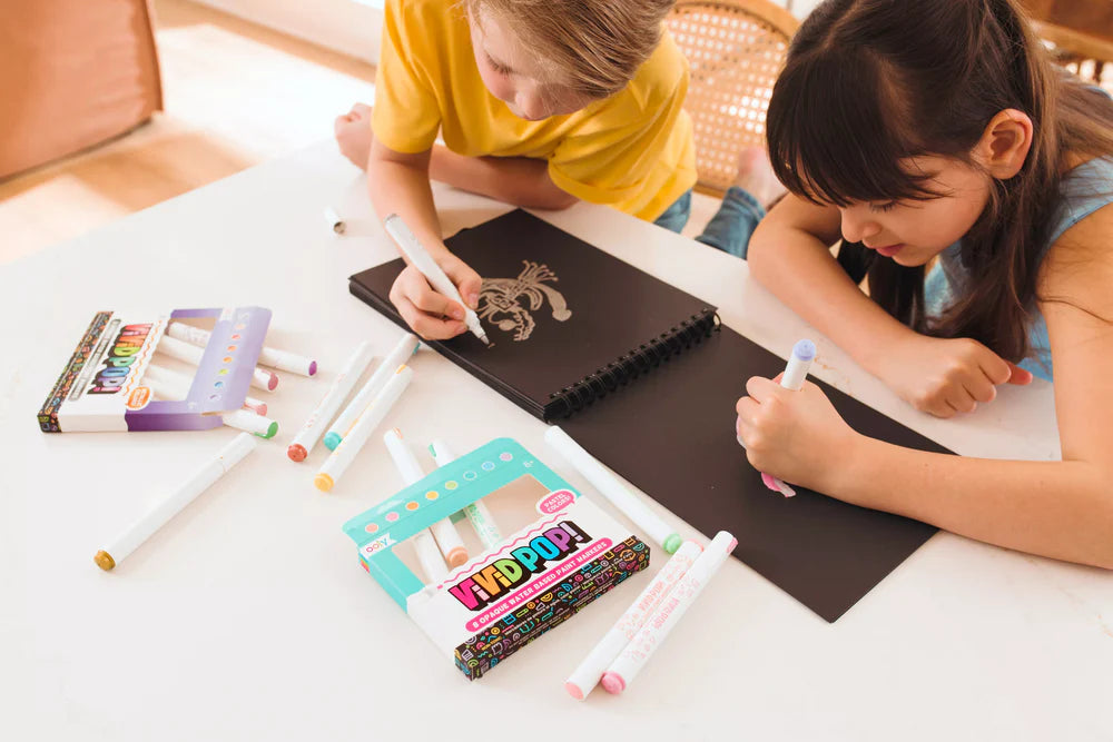 Vivid Pop! Opaque Water-Based Paint Markers-Metallic