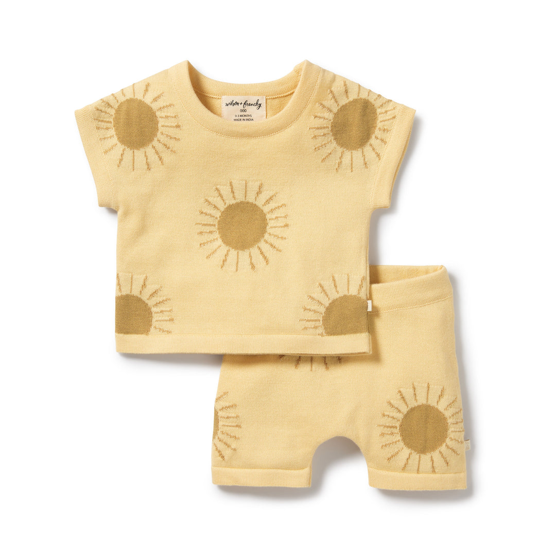 Knitted Set, Sunshine