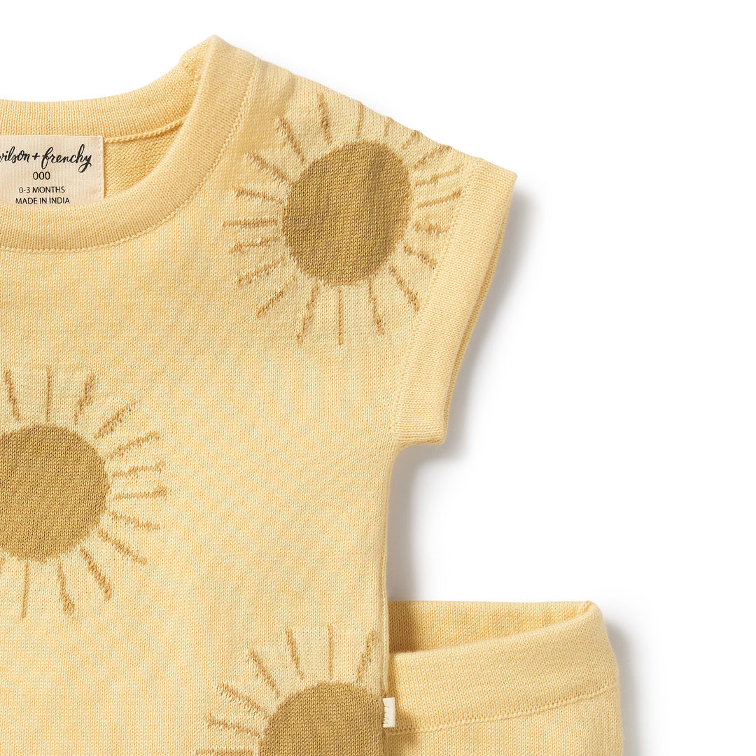 Knitted Set, Sunshine