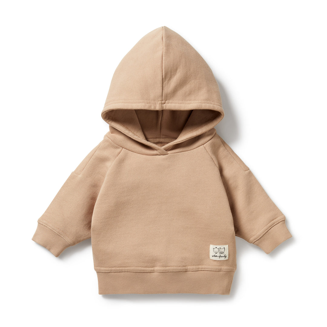 Terry Sweat Hoody, Caramel