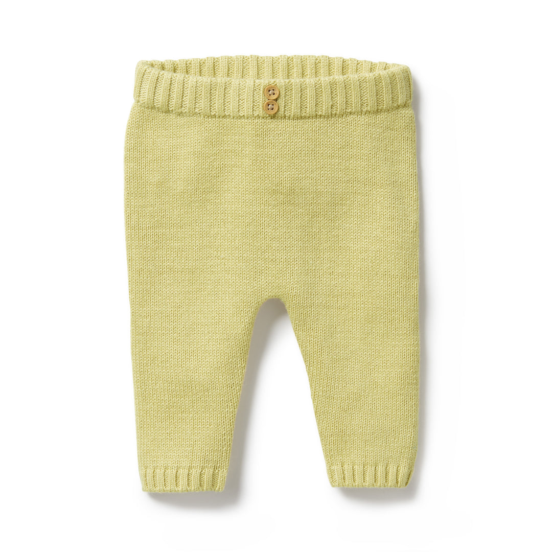 Knitted Legging, Endive