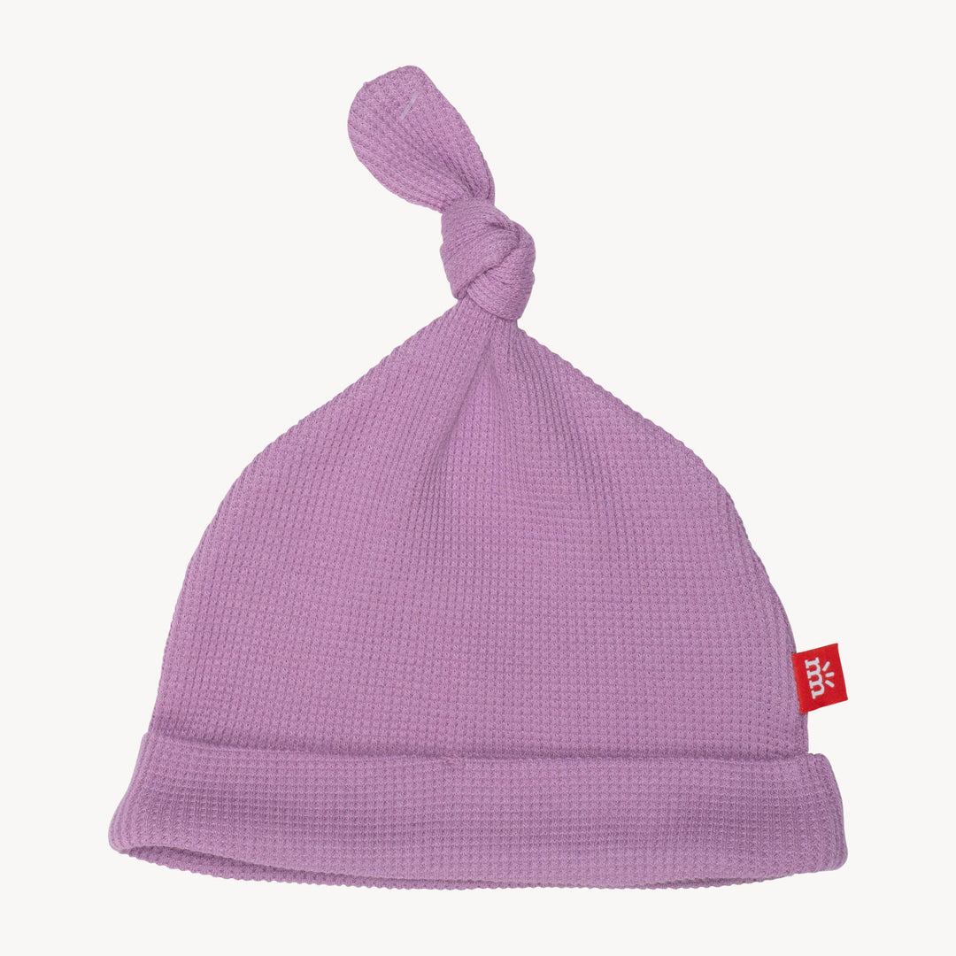 Waffle Hat, Pink Ribbon