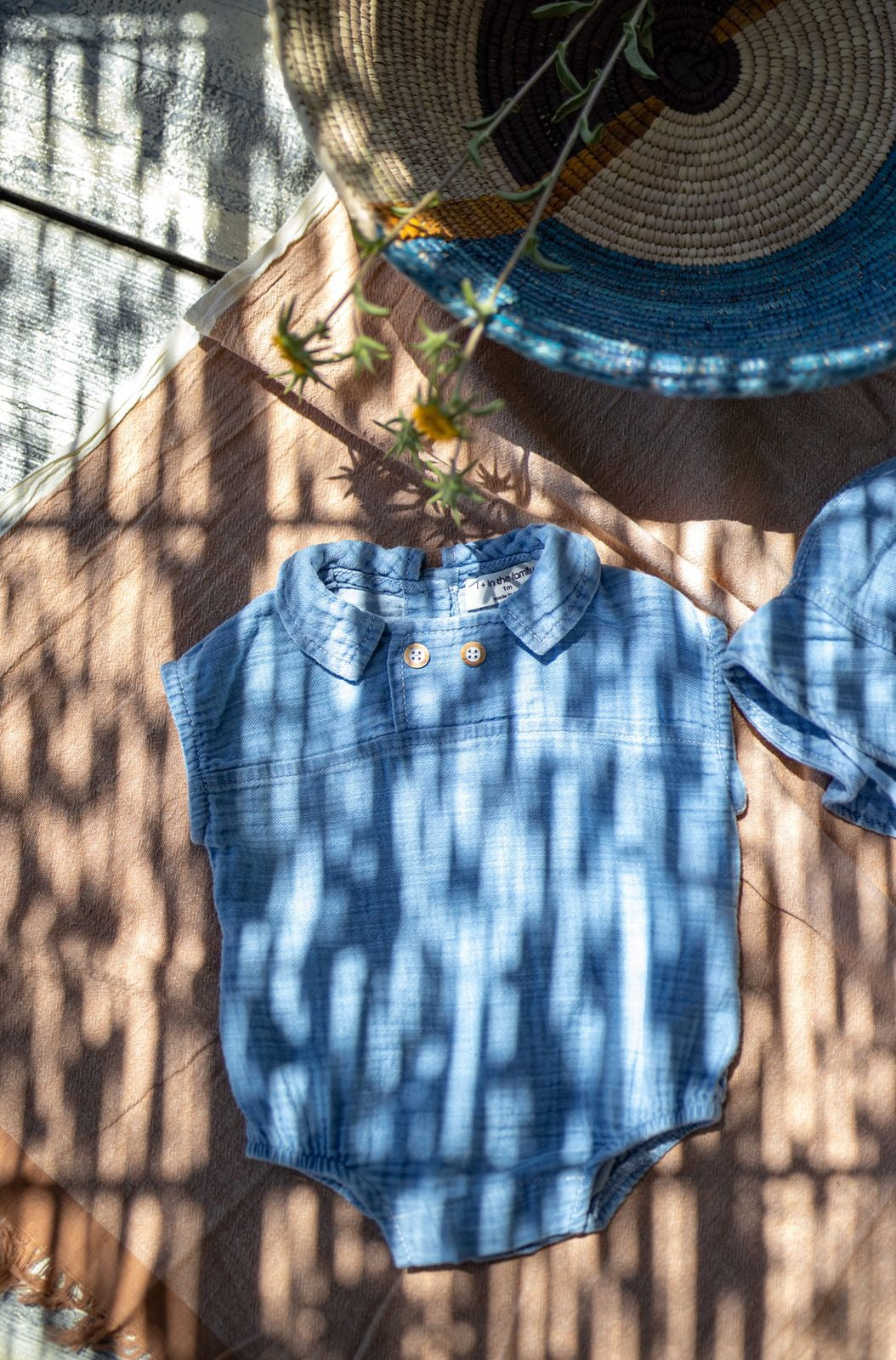 Zacinto Romper, Denim
