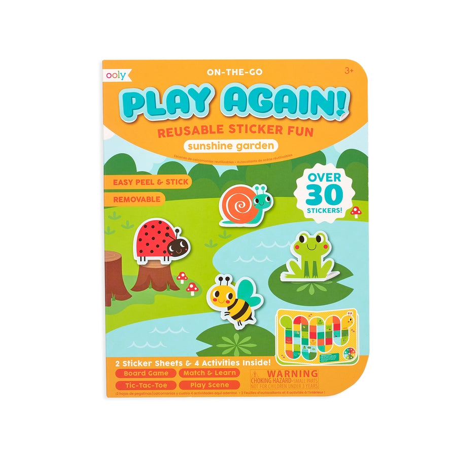 Play Again! Mini On-The-Go Activity Kit, Sunshine Garden