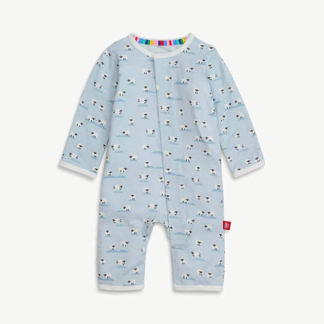 Modal Coverall, Baa Baa Baby Blue