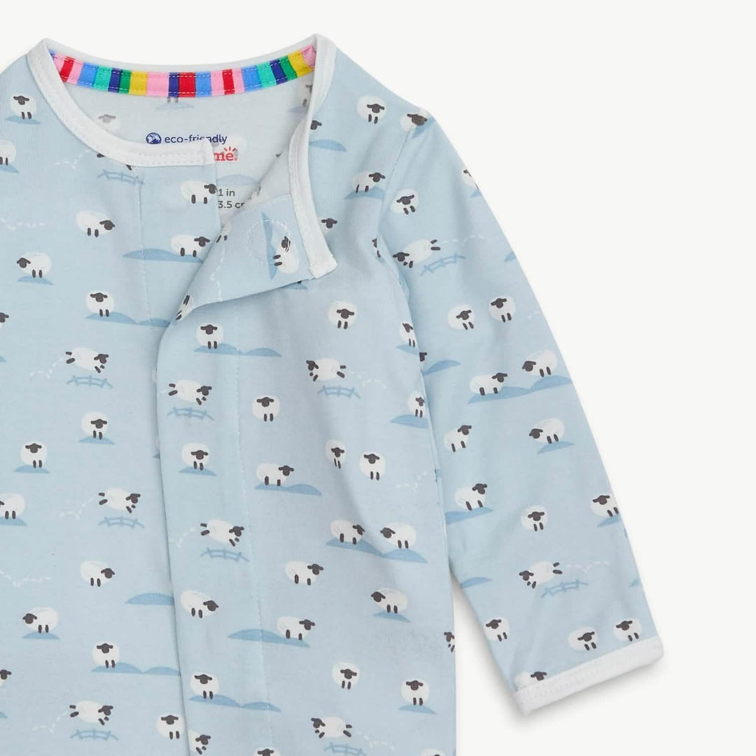 Modal Coverall, Baa Baa Baby Blue