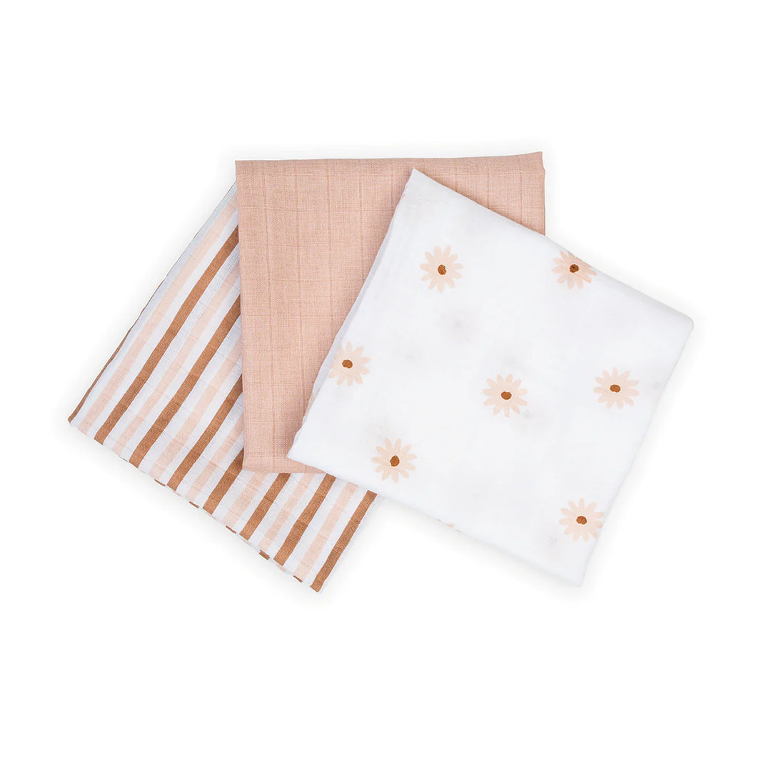 Receiving Blanket 3 Pack, Daisies