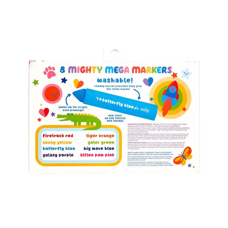 Mighty Mega Markers: Set of 8