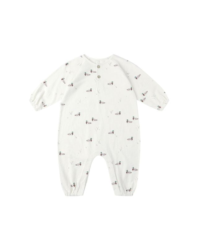 Henley Jumpsuit, Ducks