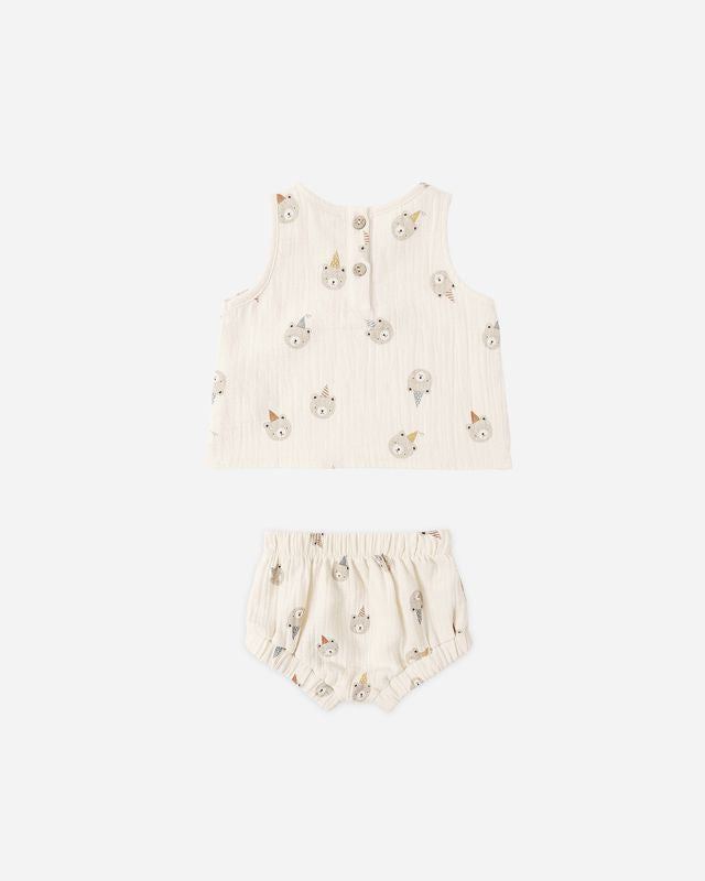 Woven Tank Set, Party Bears