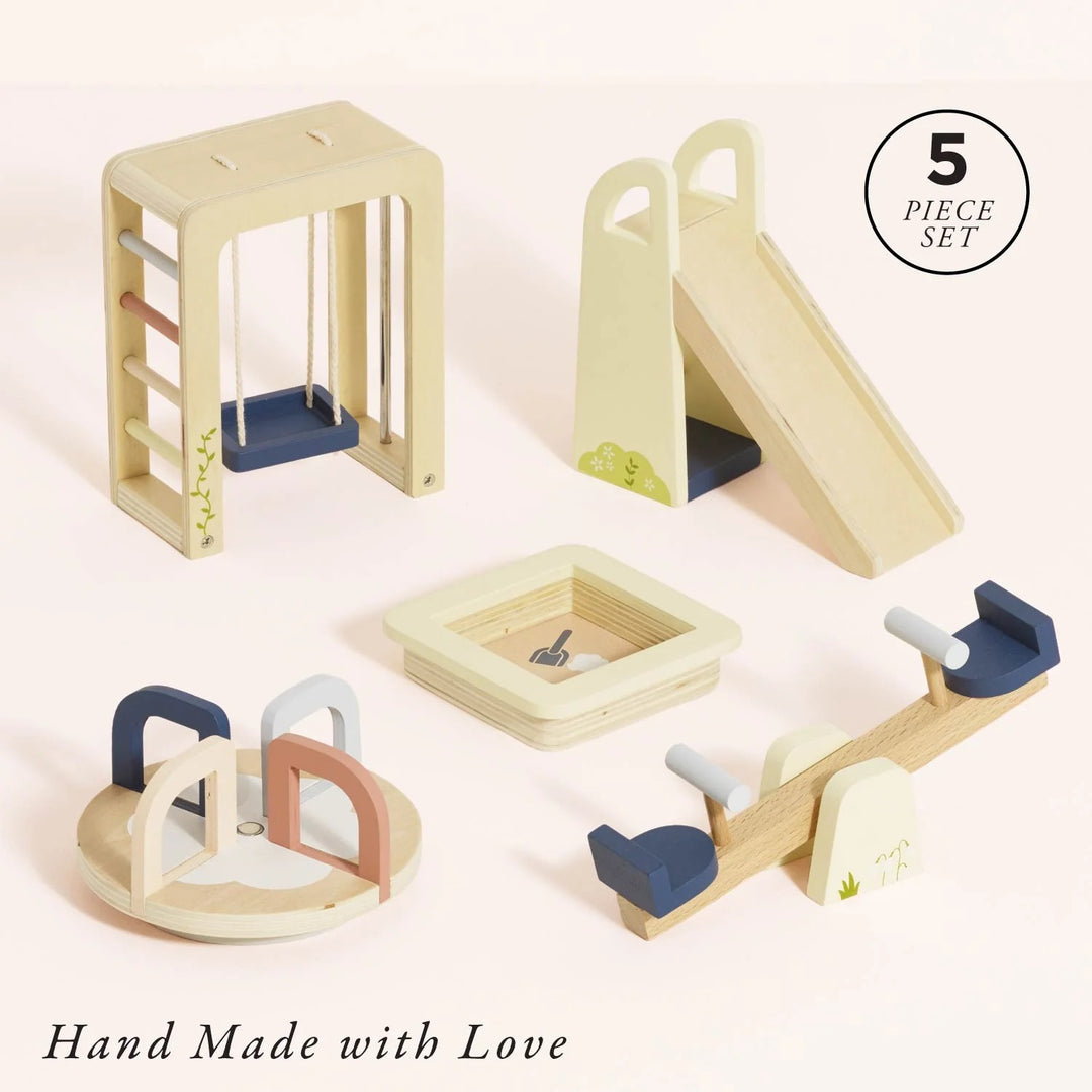 Wooden Dolls House, Outdoor Play Furn