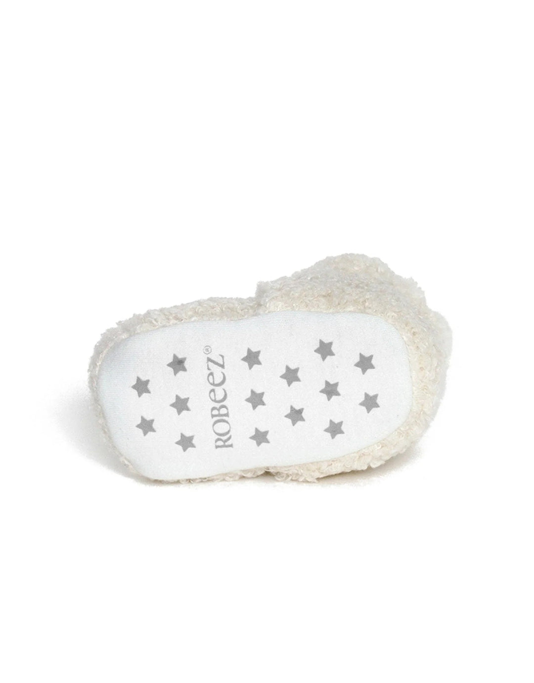 Sherpa Snap Booties, Ivory
