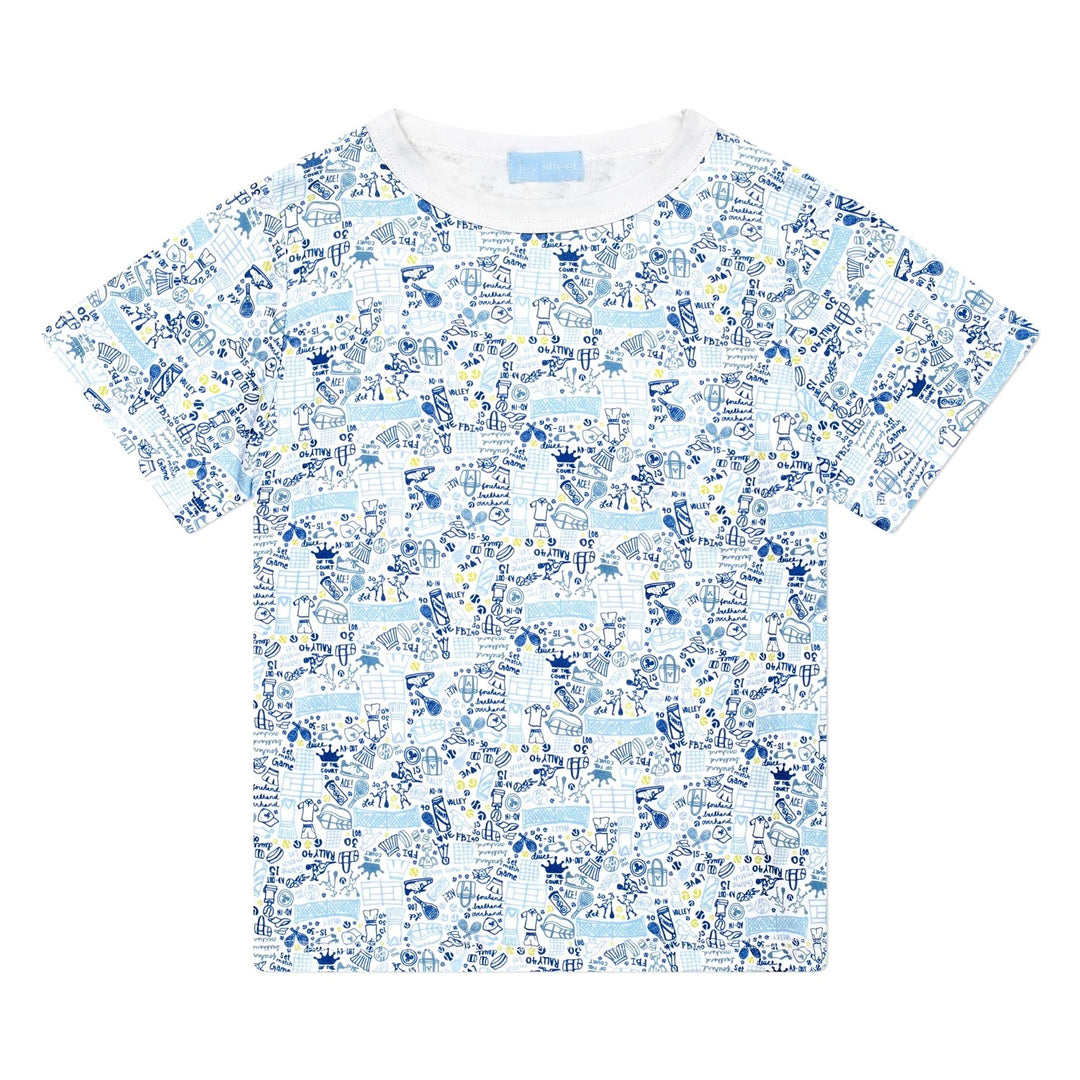 Tennis Camp Set, Blue