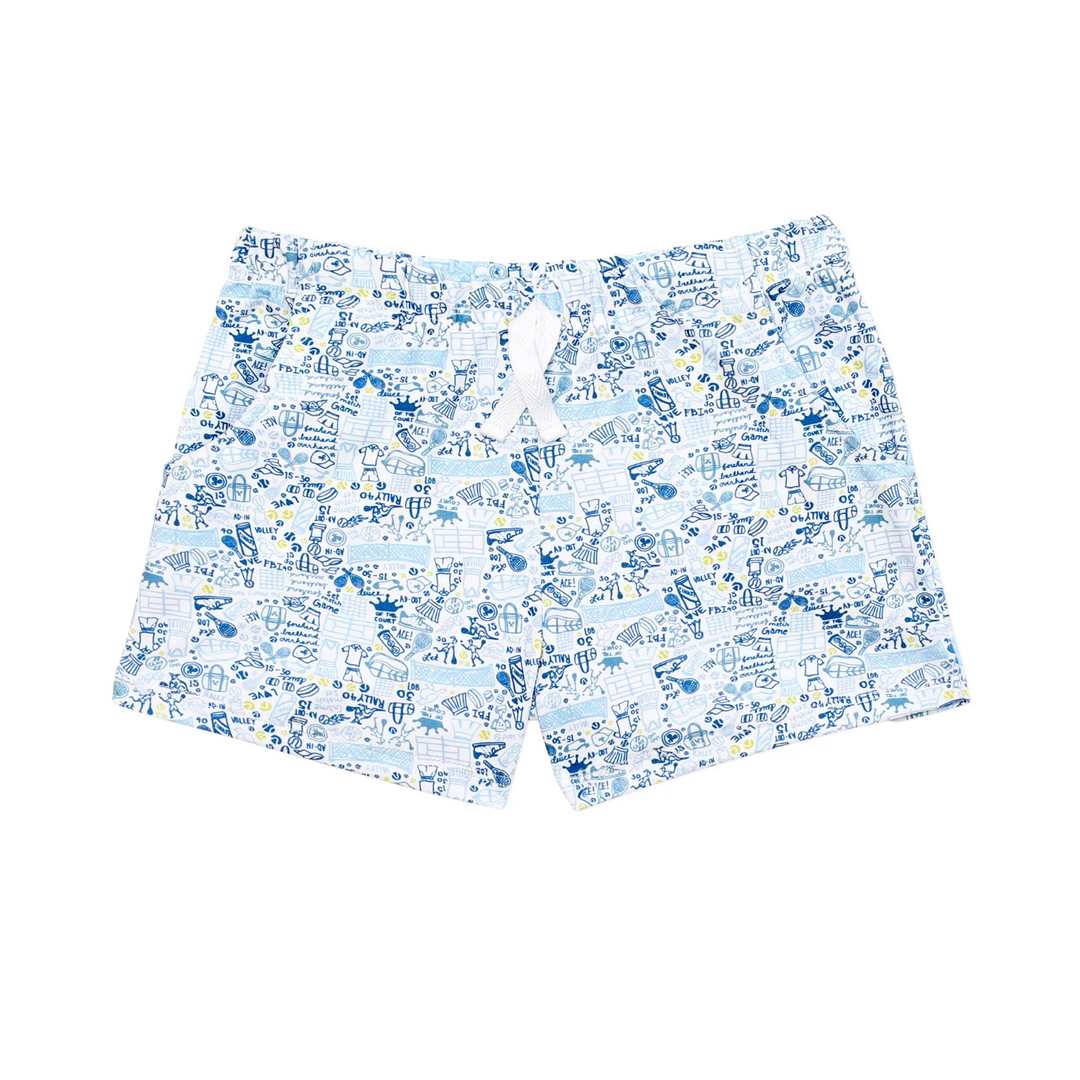 Tennis Camp Set, Blue