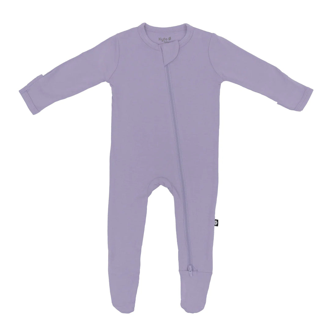 Kyte Zippered Footie, Taro