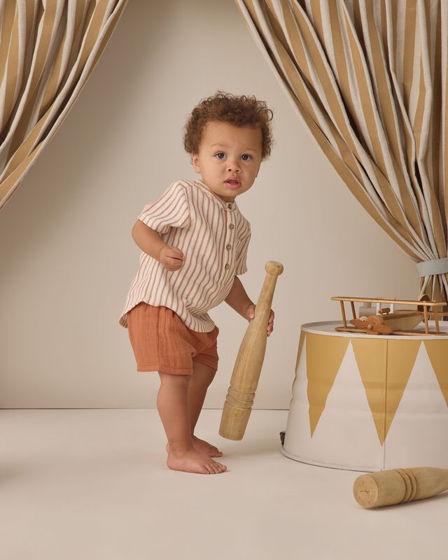 Woven Short, Poppy