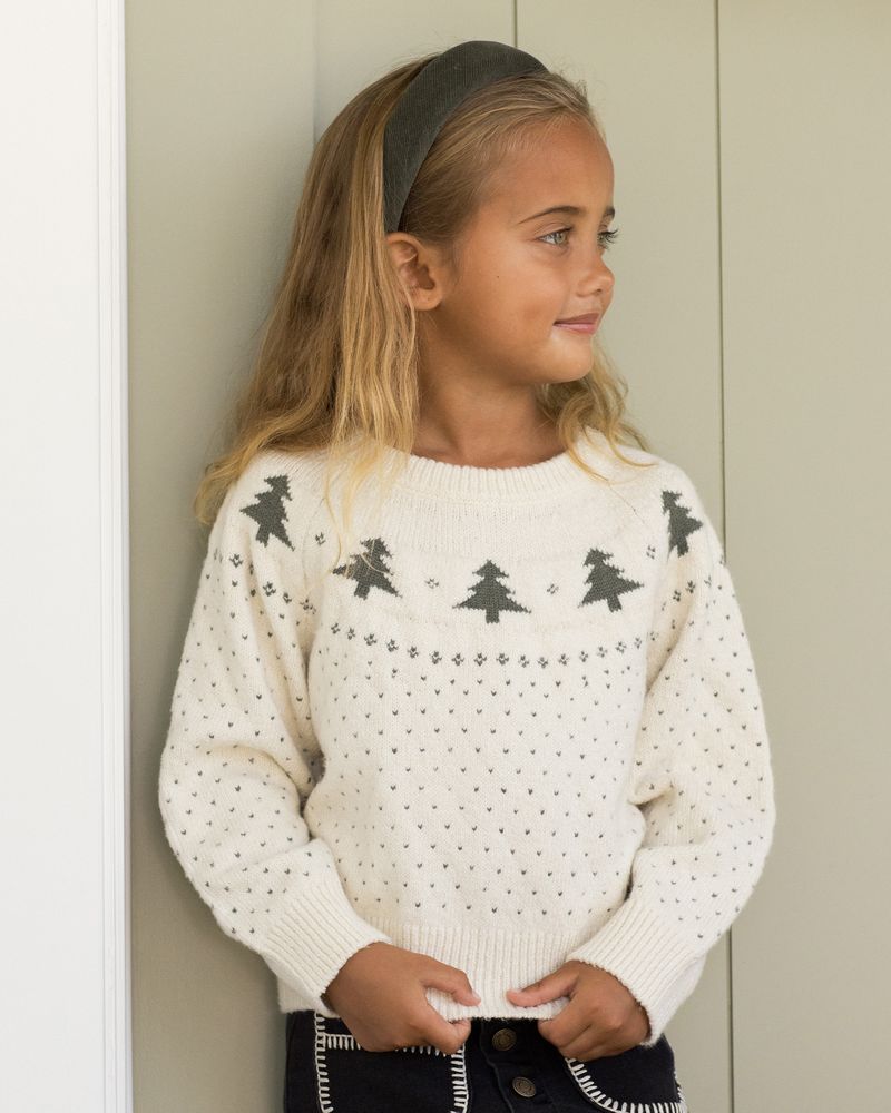Fair Isle Sweater, Trees