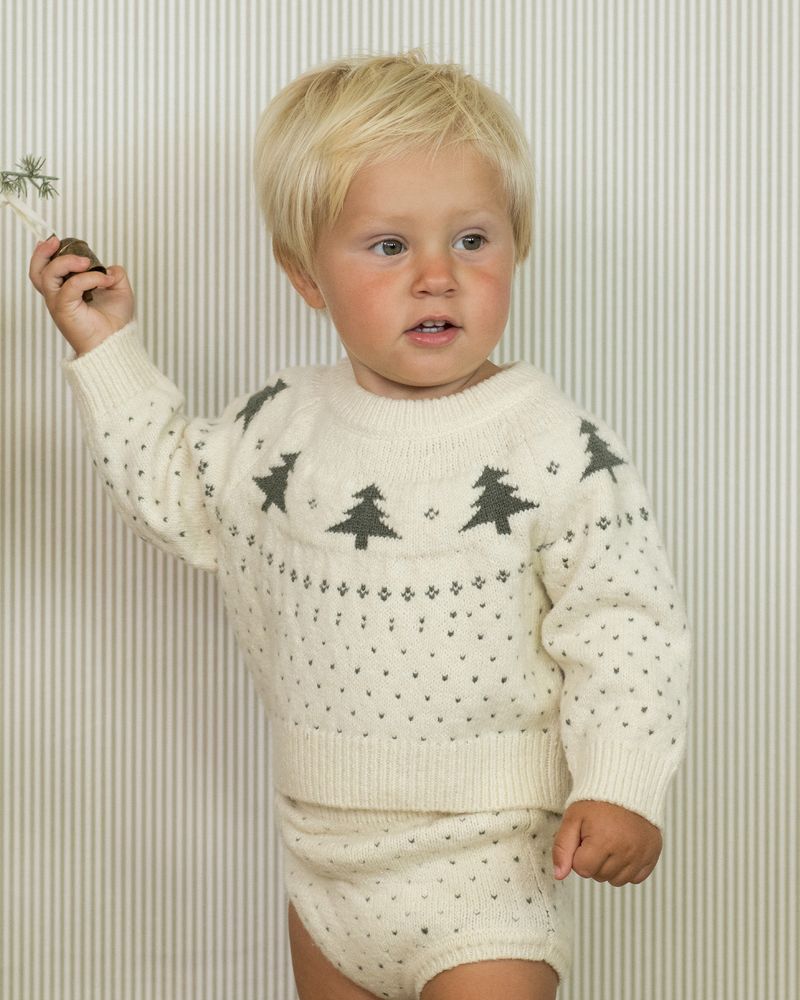 Fair Isle Sweater, Trees