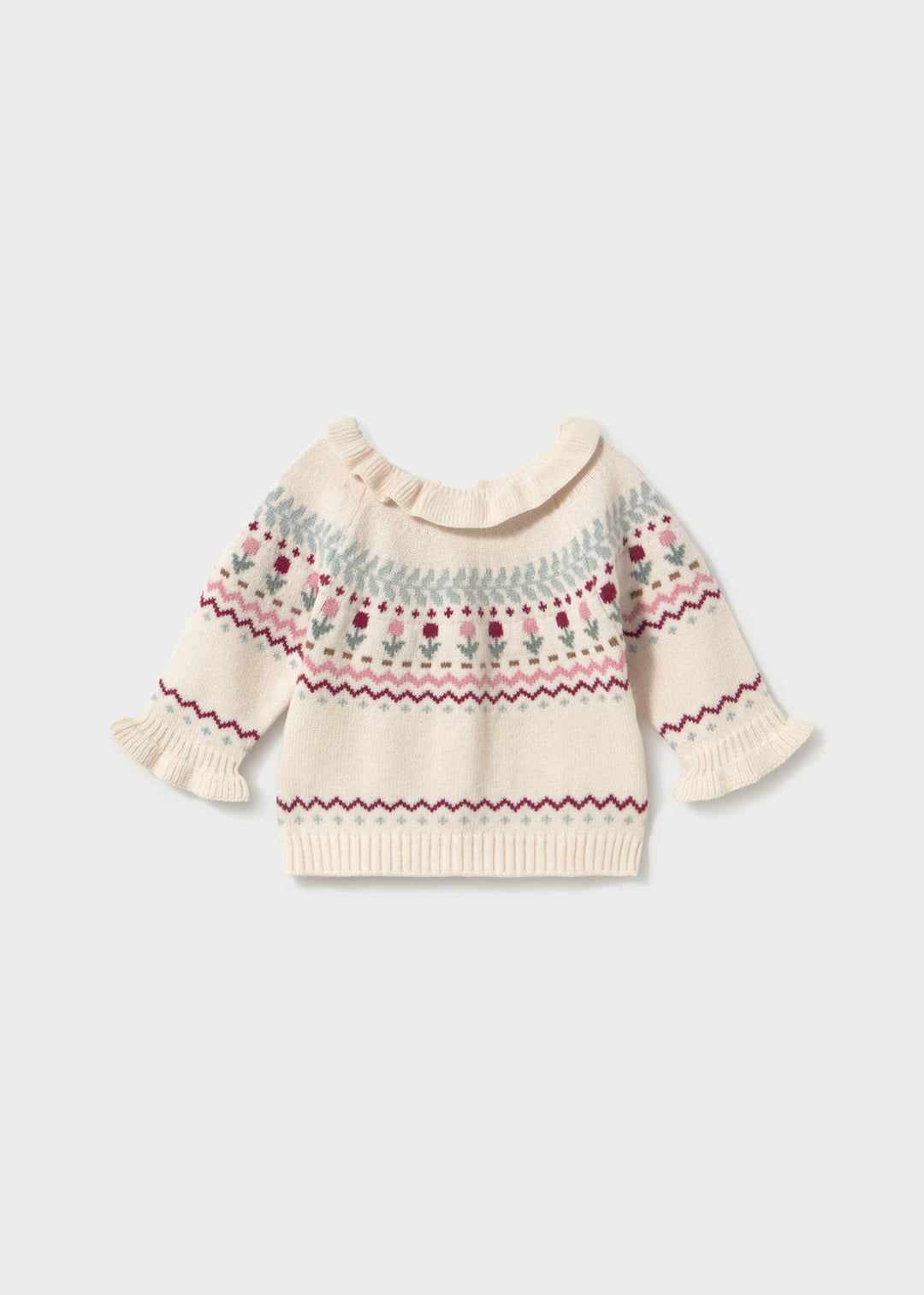 Knit Sweater with Pattern, Pottery