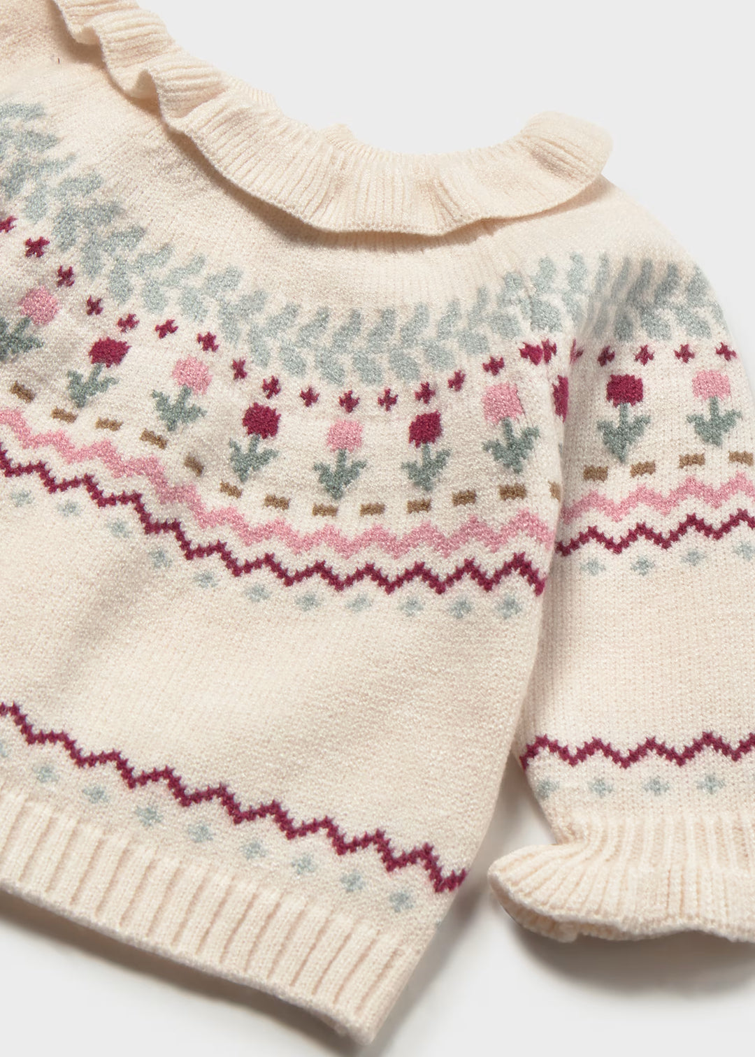 Knit Sweater with Pattern, Pottery