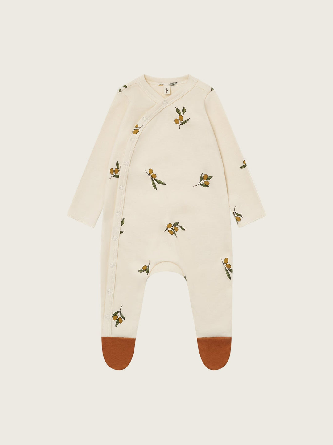 Suit with Contrasting Feet, Olive Garden