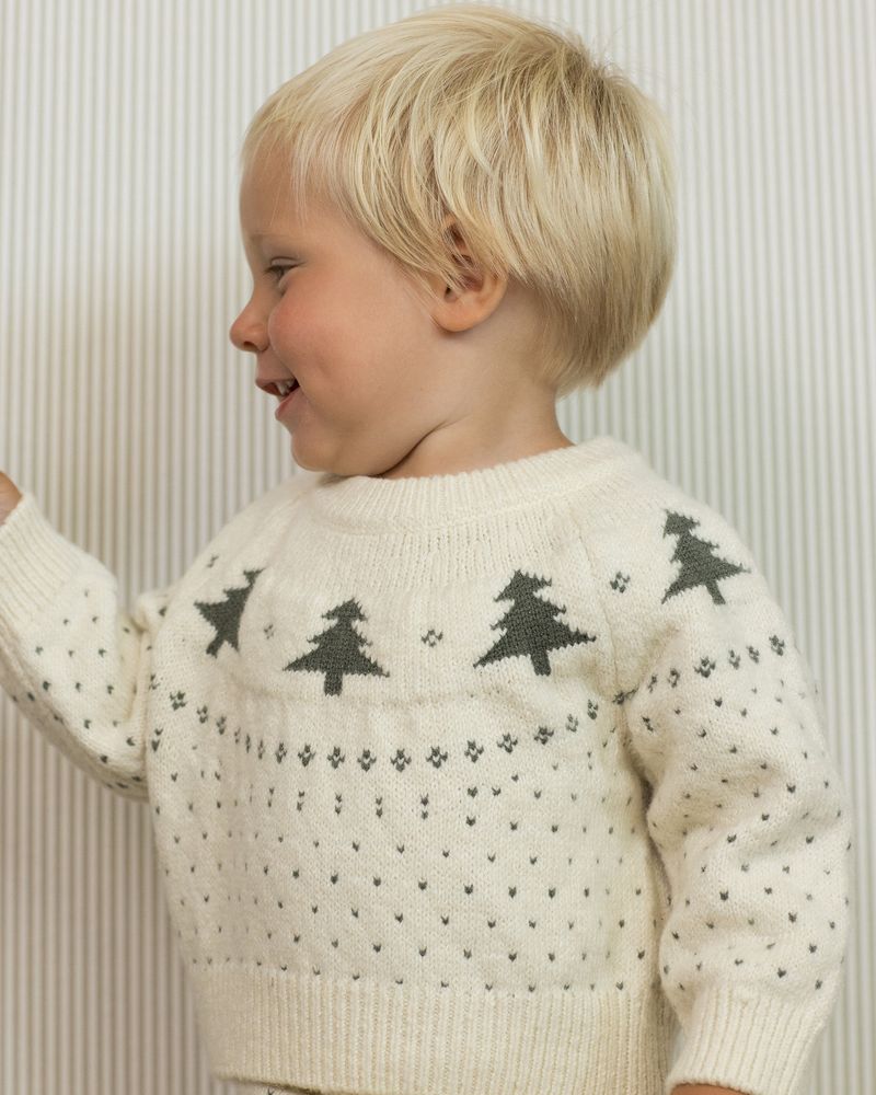 Fair Isle Sweater, Trees