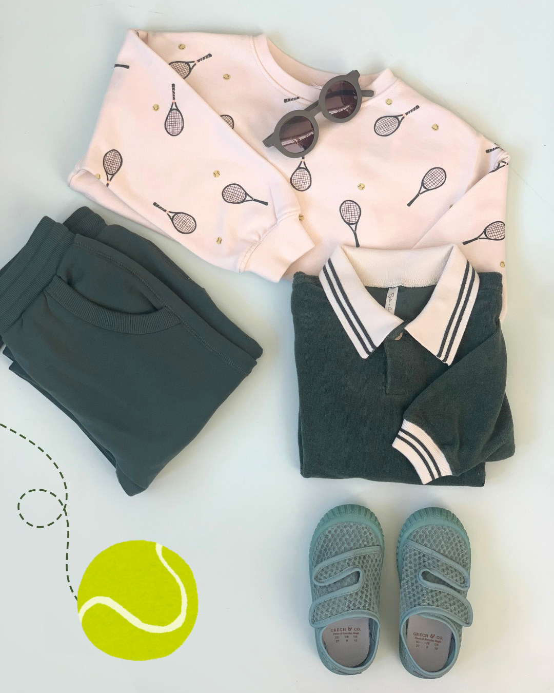 Freestyle Sweatpant, Green